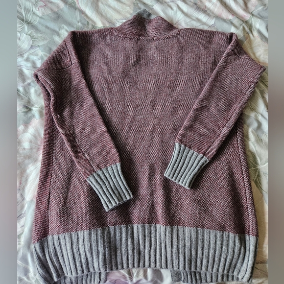 Talula, Small, Red/Grey Cardigan - Picture 2 of 4